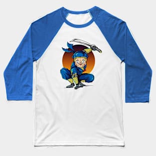 Ninja Hatori Illustration Baseball T-Shirt